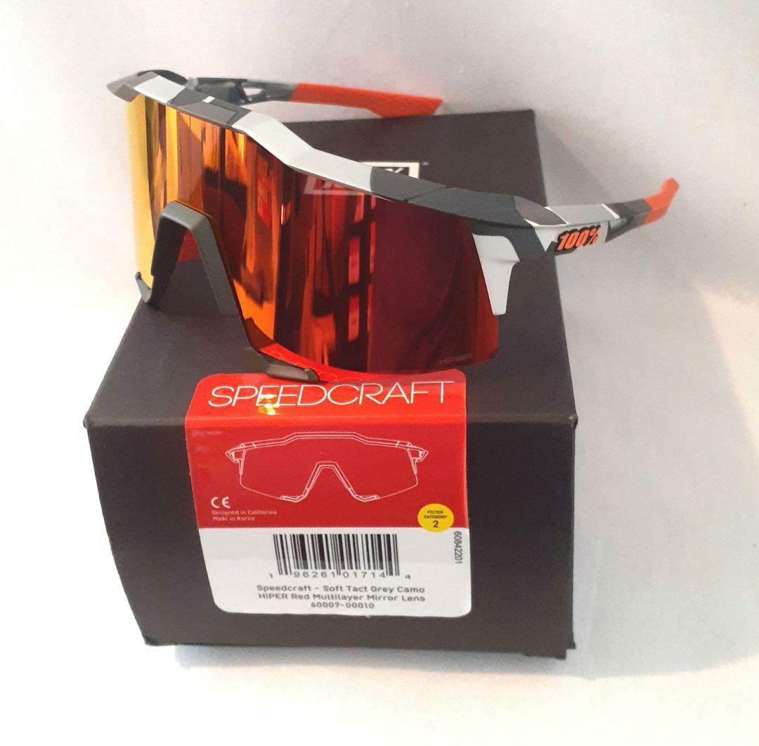 100% SPEEDCRAFT Grey Camo ワンハンドレッド サングラス