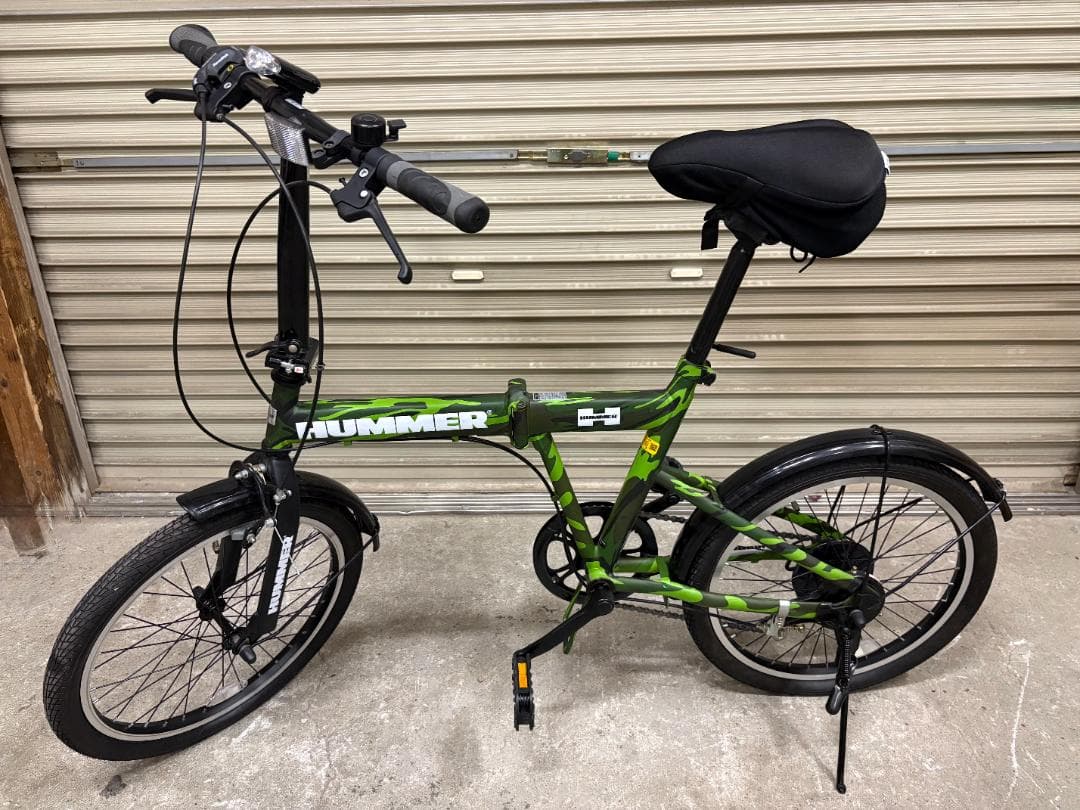 美品 HUMMER FDB206TANK-G ミリタリー グリーン系 限定カラー