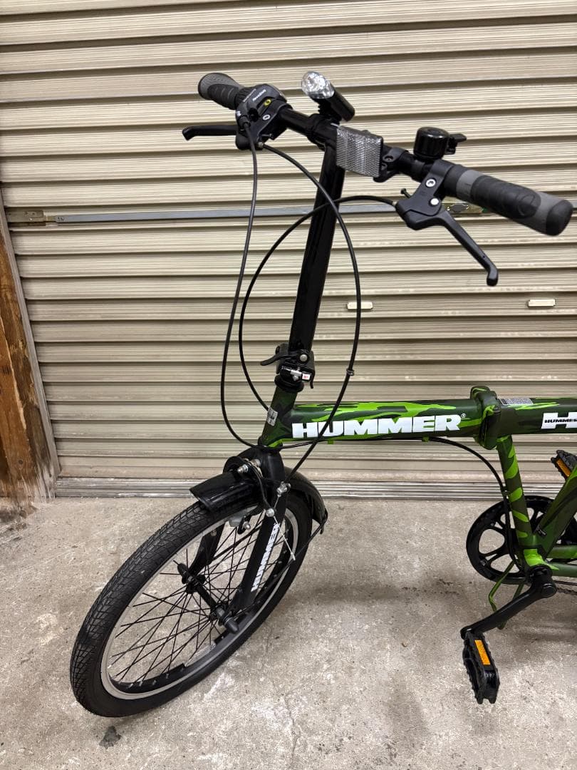 美品 HUMMER FDB206TANK-G ミリタリー グリーン系 限定カラー