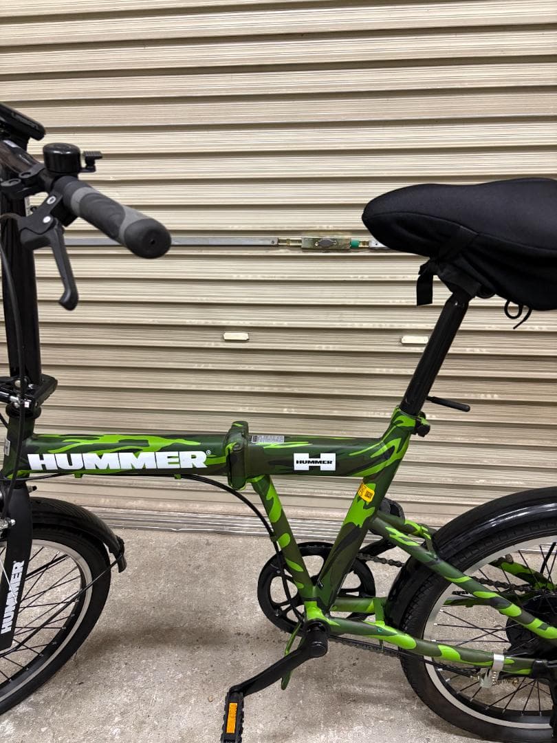 美品 HUMMER FDB206TANK-G ミリタリー グリーン系 限定カラー