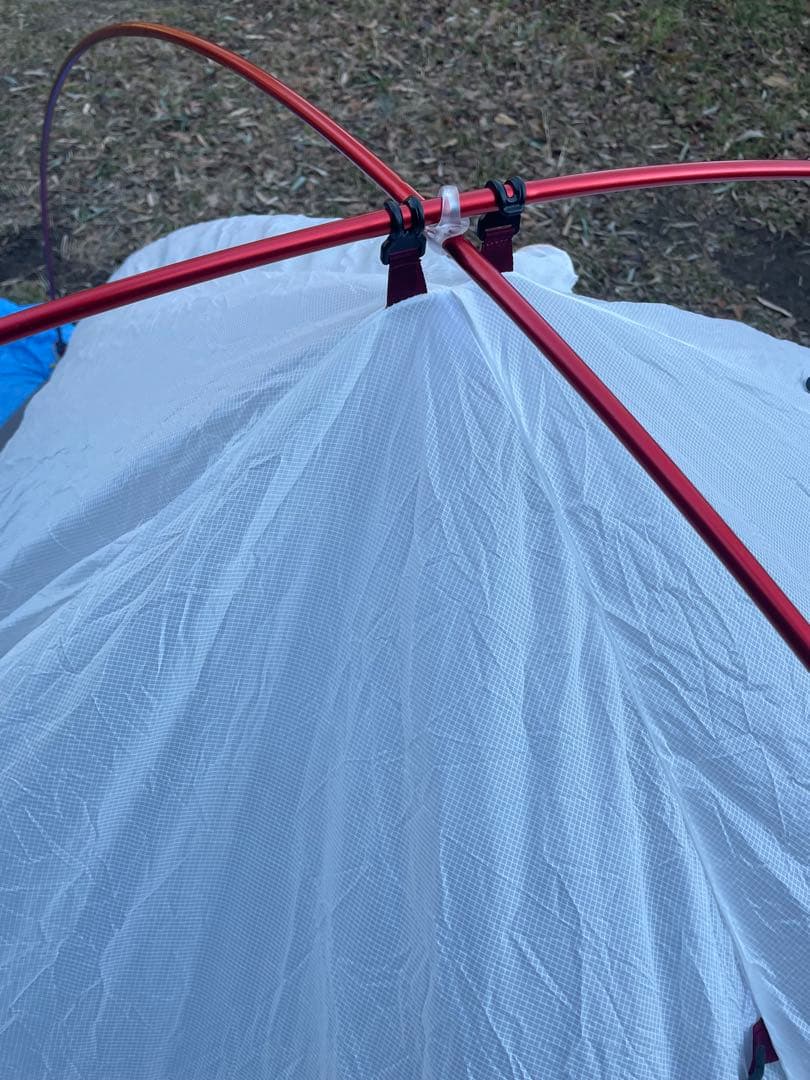 モンベルステラリッジテント4 レインフライ、グラウンドシート オプショナルロフト