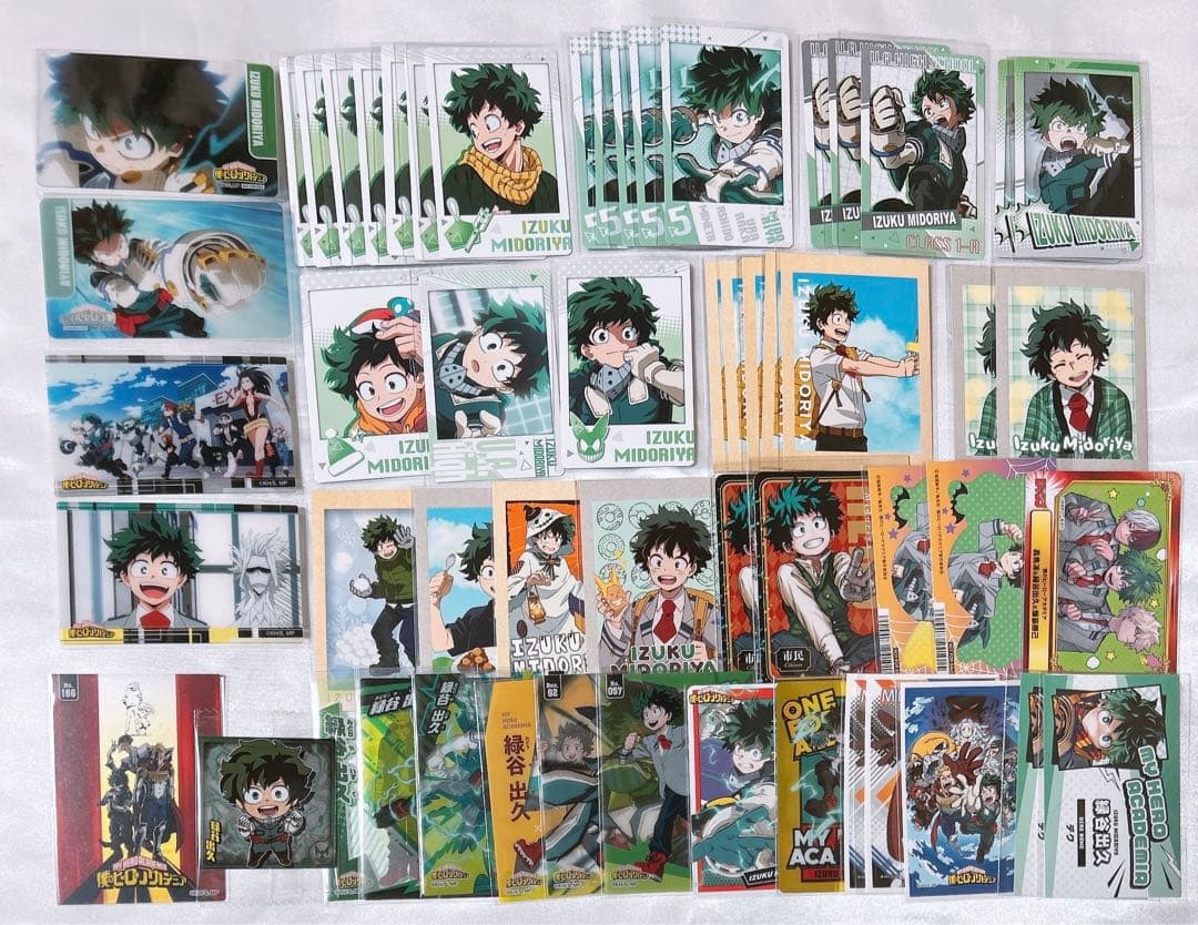 【2~9枚目あり‼️】 僕のヒーローアカデミア ヒロアカ 緑谷出久 大量まとめ売り