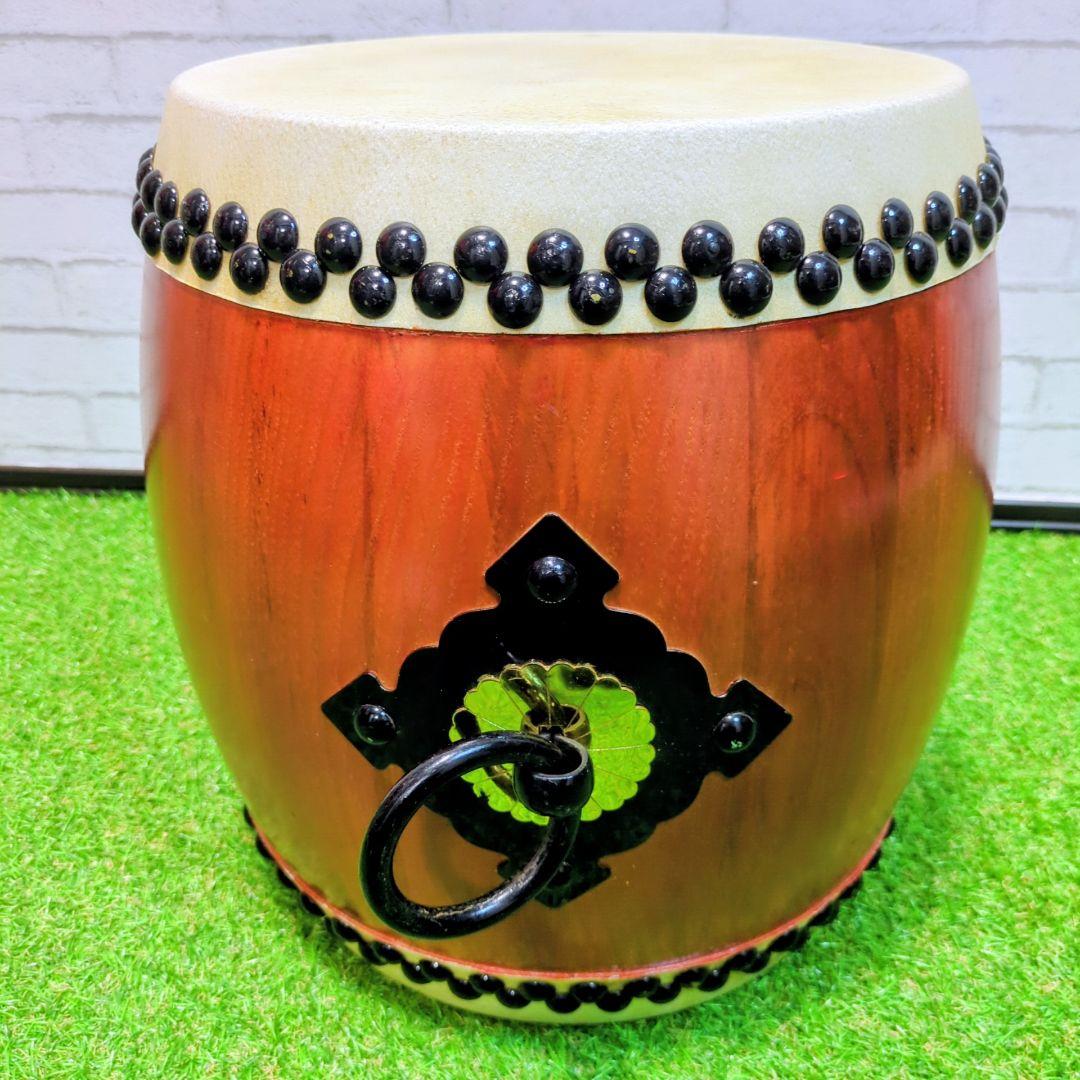【美品】 和太鼓　長胴太鼓　1尺　伝統芸能