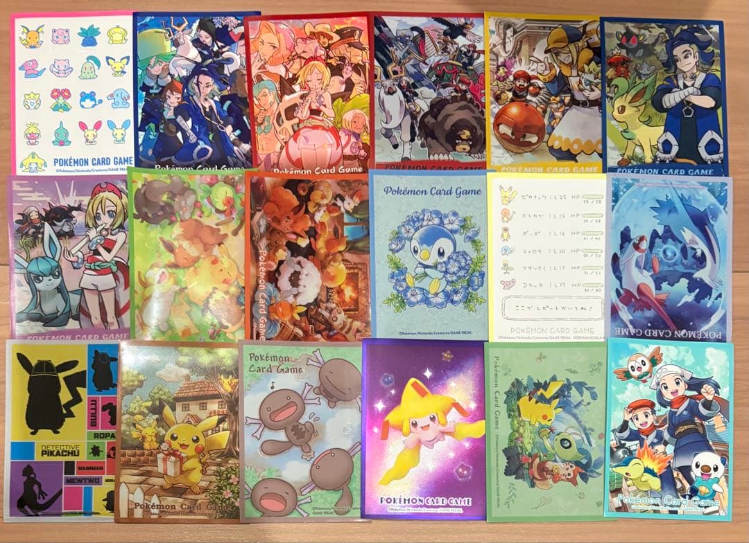 ポケモン デッキシールド スリーブ 185種類