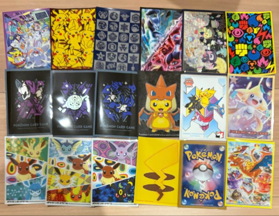 ポケモン デッキシールド スリーブ 185種類