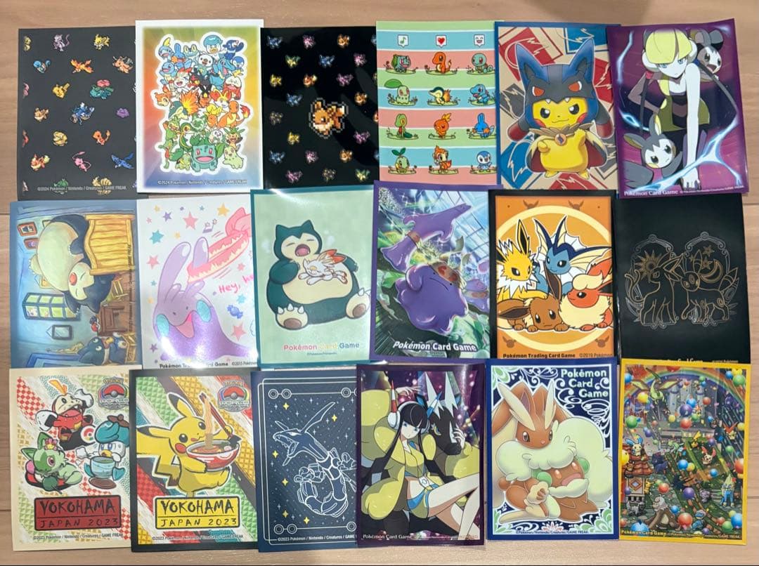 ポケモン デッキシールド スリーブ 185種類