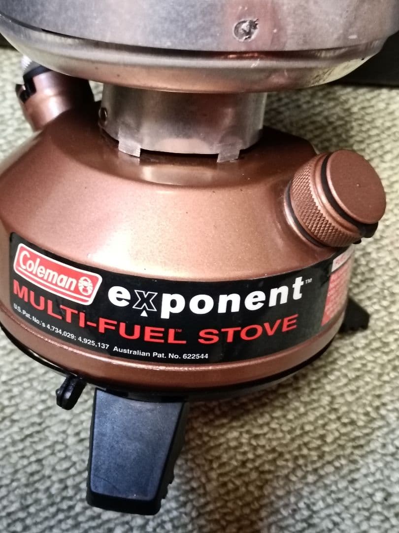 Coleman Exponent Multi-Fuel Stove　ジャンク