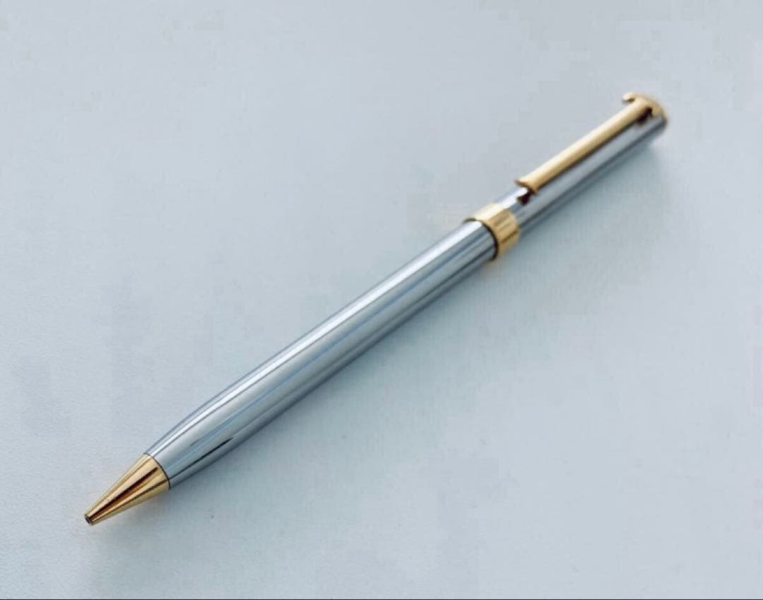 【ティファニー】 高級シャープペンシルTクリップ 激レアTiffanyルテニウム