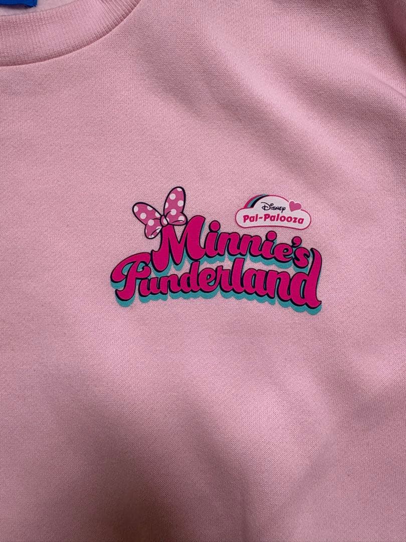 【美品】ミニー@ファンダーランド　トレーナー　ディズニーパルパルーザ