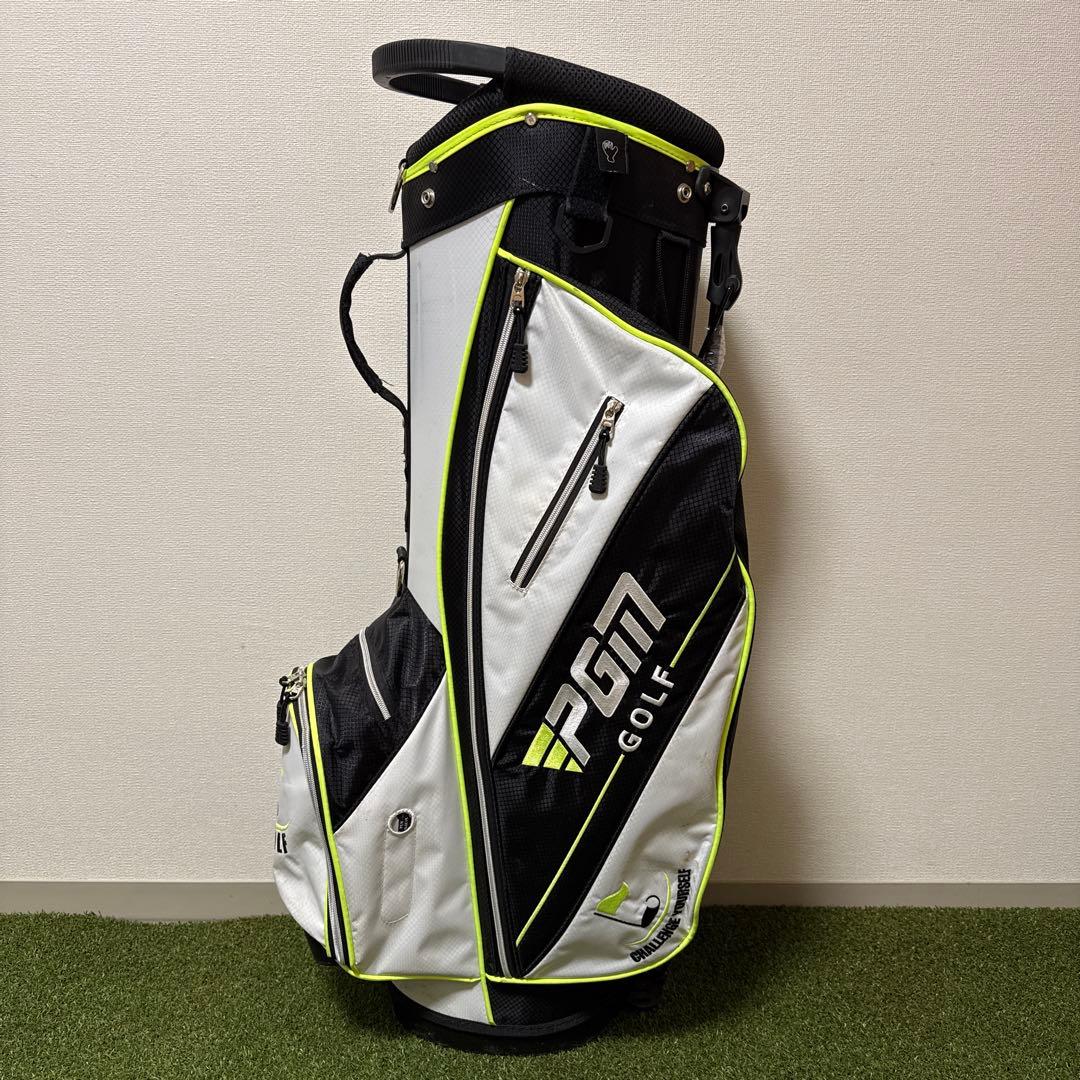 PGM GOLF キャディバッグ スタンド式 軽量 14分割