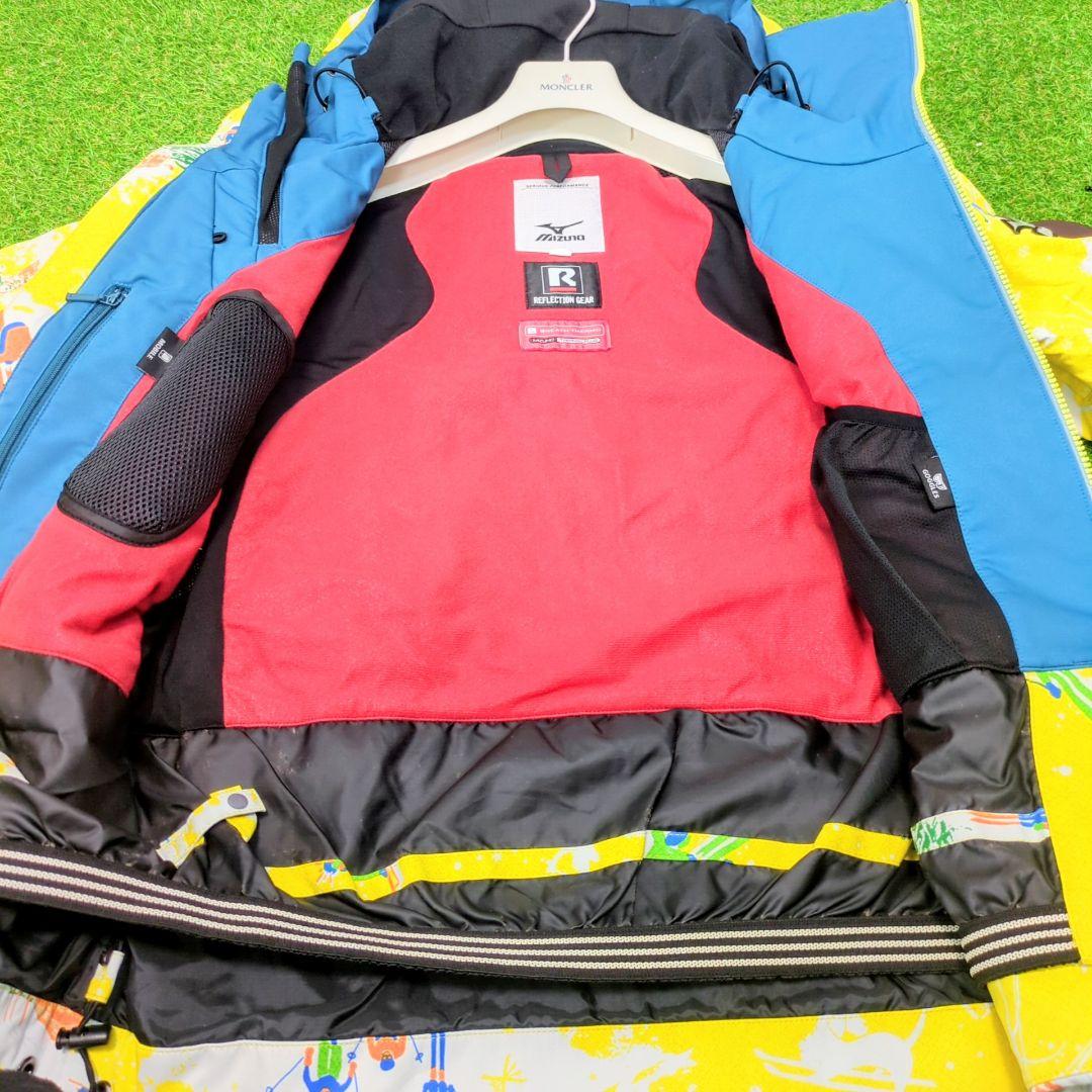 ミズノ MIZUNO スキーウェア 上下セット デモモデル 　メンズ　S