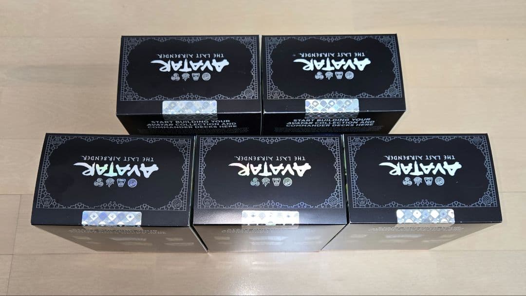 〈未開封〉MTG アバター コマンダーズバンドル 5個セット