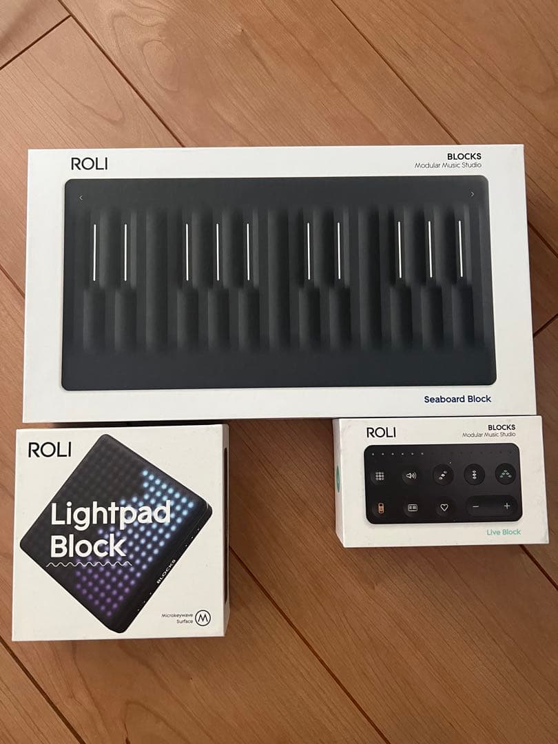 DTM・DAW Roli seaboard, lightpad, live block