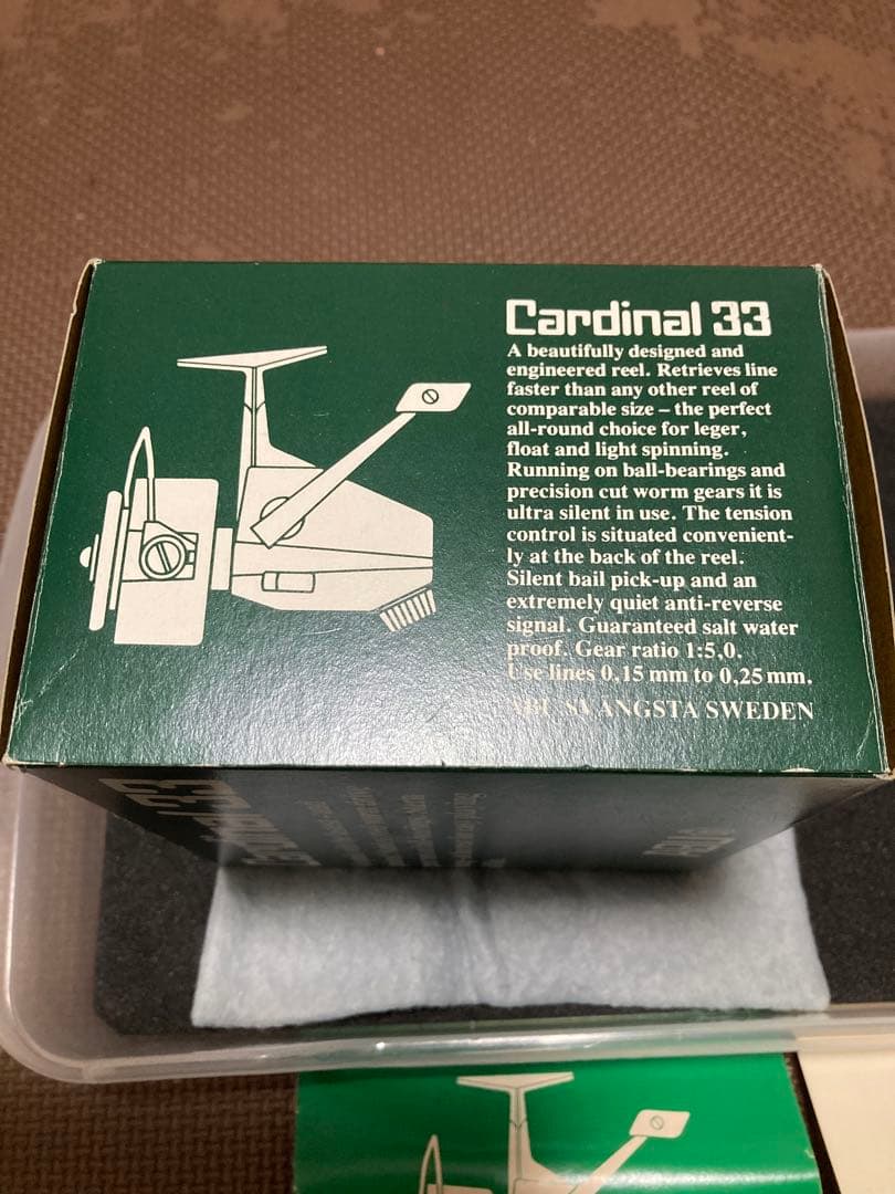 ABU アブ カーディナル33 替えスプール付属 ＃760301 未使用品