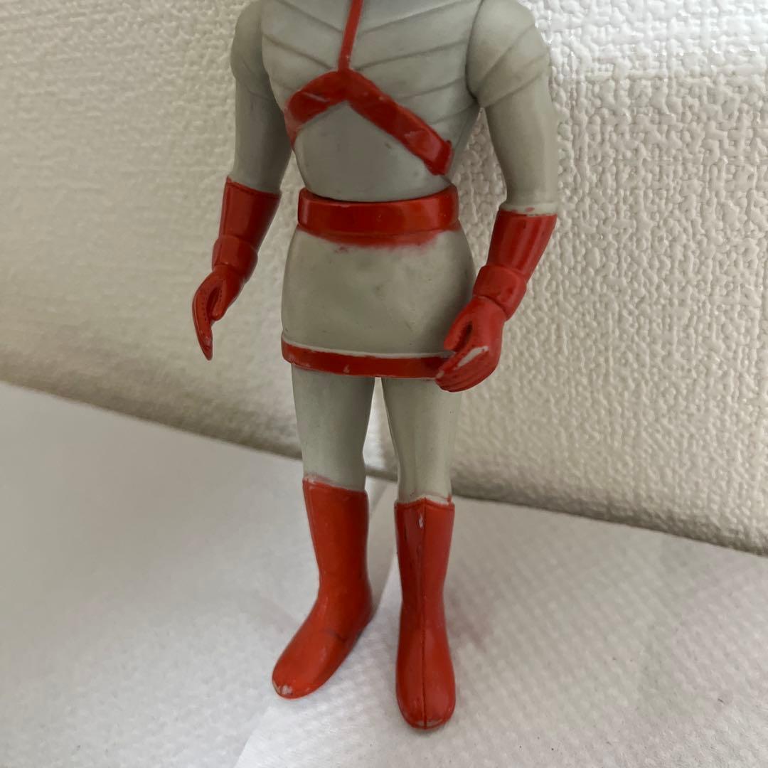 ⚠️レア　トリプルファイター　ミドルサイズ　当時物　ソフビ　ブルマァク