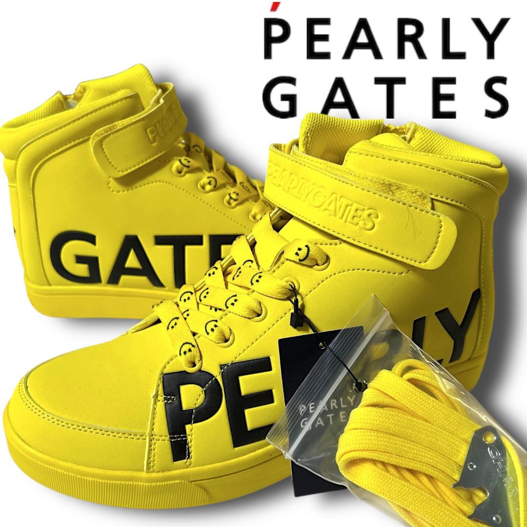 23.5cm パーリーゲイツ 053-0192312 ニコちゃん ゴルフシューズ