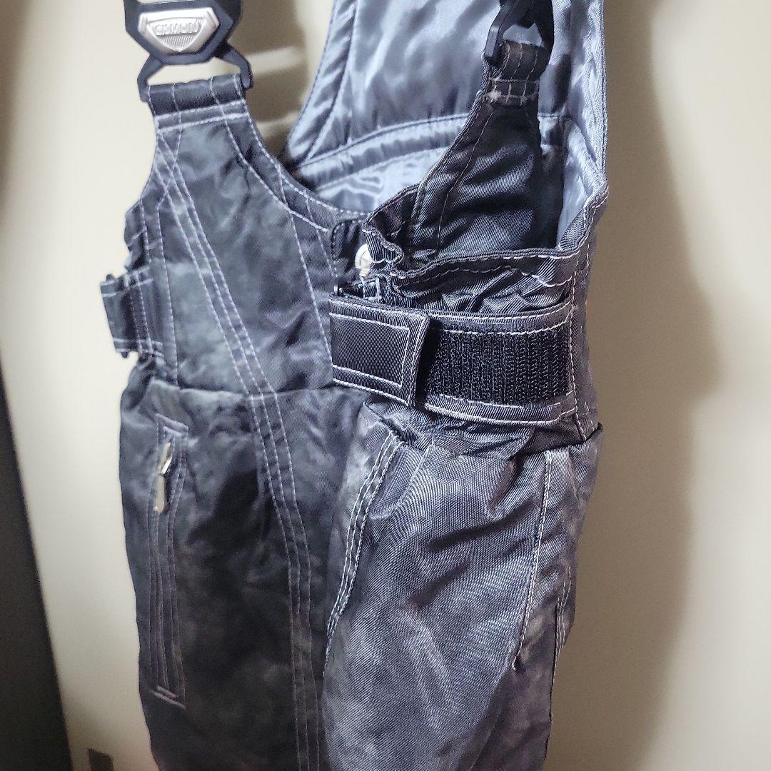 CISMON スキーウェア ブラック/マルチカラー上下セット