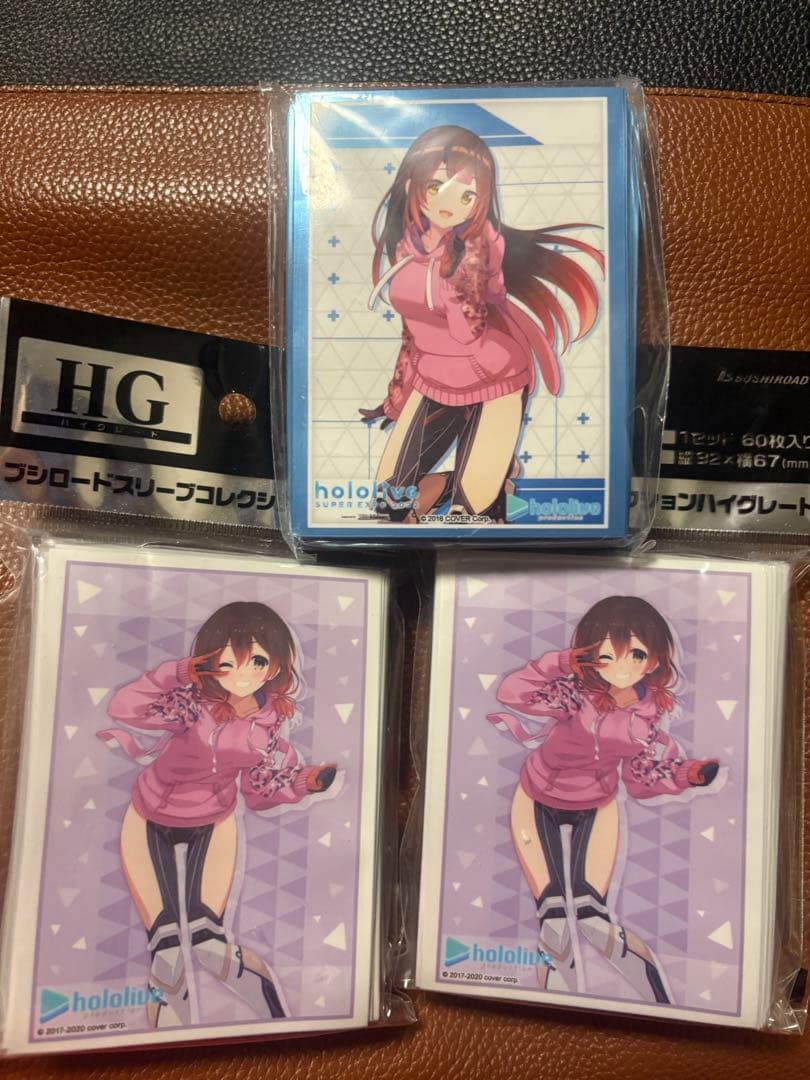 ロボ子さん スリーブ ホロライブ EXPO 2022 など ３点 まとめ売り