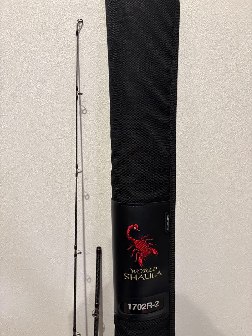 SHIMANO バスロッド 1702R-2 レッド