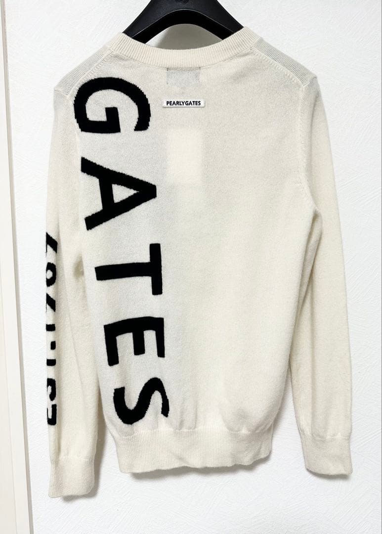 パーリーゲイツ　ランバンスポール　ブリーフィング　カシミヤ　ニット