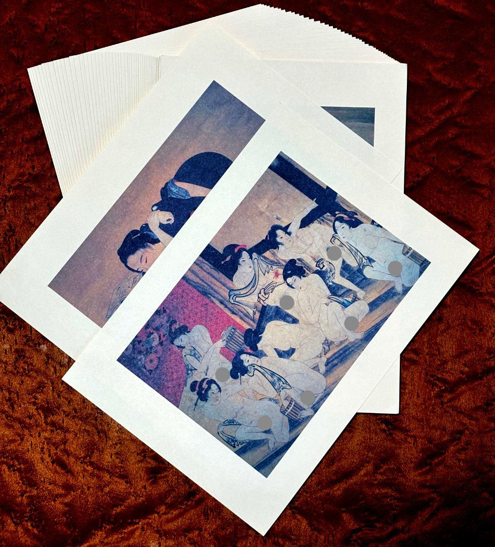 ■ 春画 60枚セット昭和の時代帝◯ホテル内の売店にて外国人向けに 旅行土産