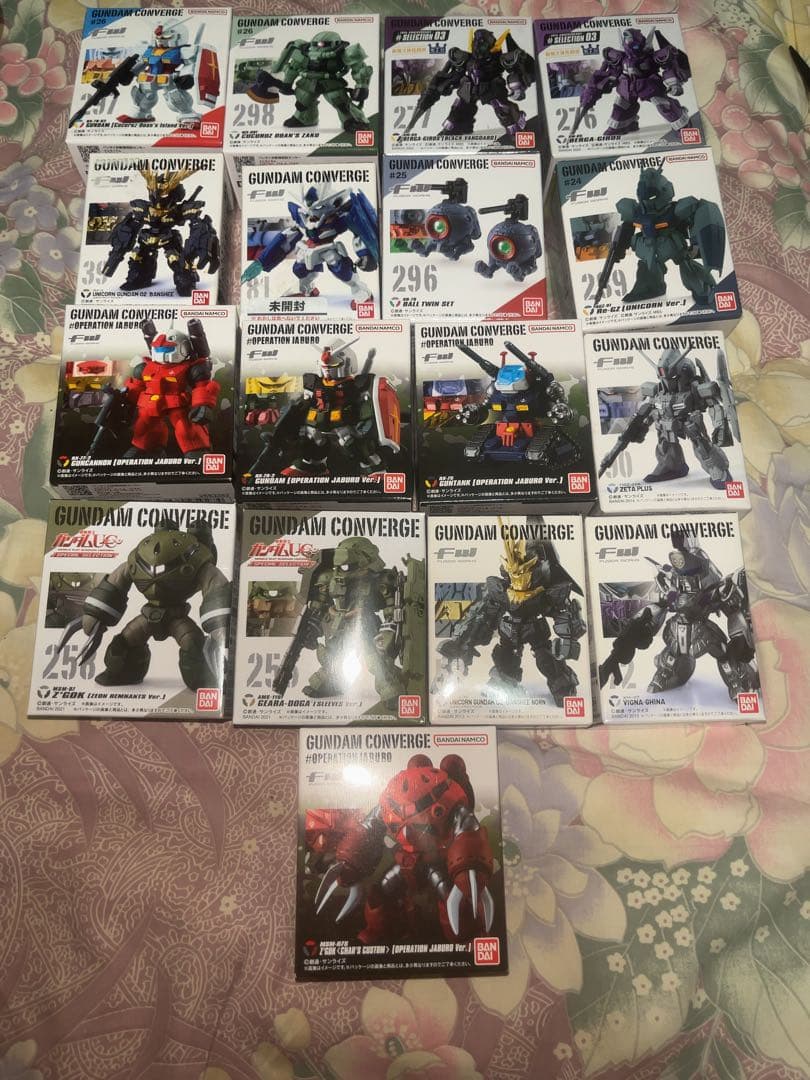 ガンダムコンバージ未開封セット