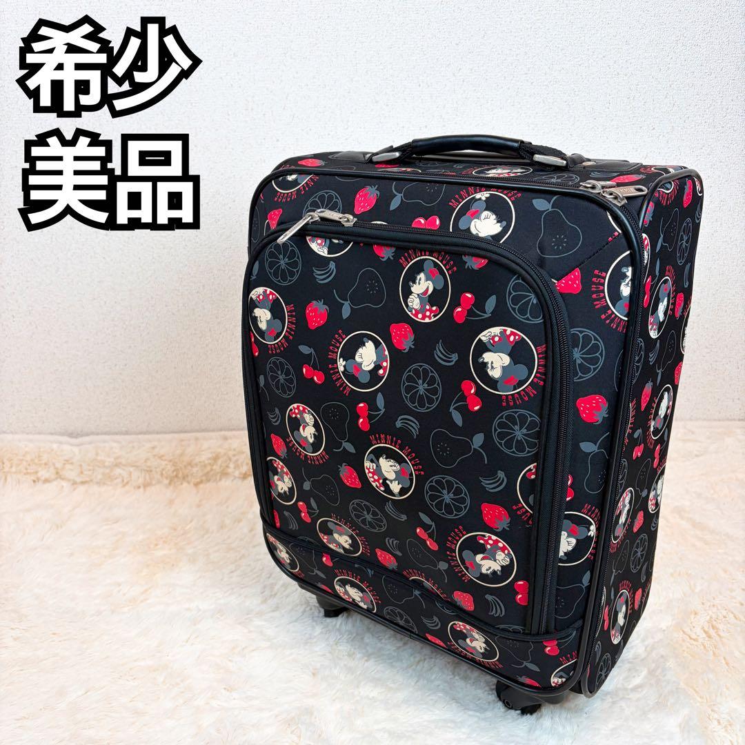 送料無料 ミニーちゃんキャリーケース ディズニー スーツケース 鞄 バッグ