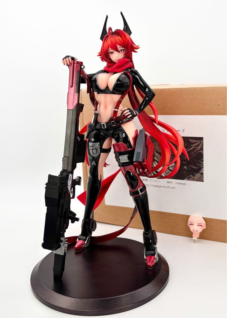 塗装済み完成品 レッドフード NIKKE 勝利の女神 ガレージキット フィギュア