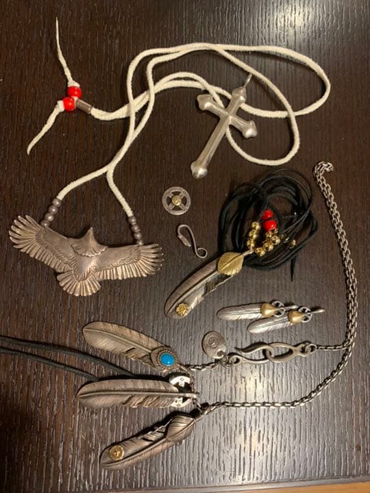 上銀メタル付き特大フェザー