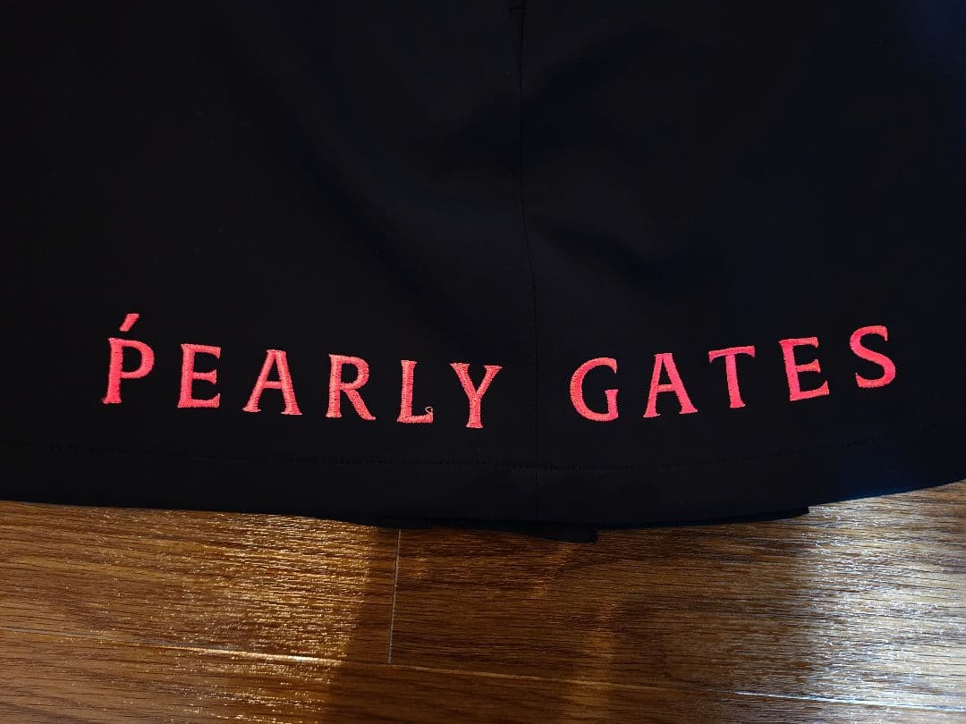 【超美品】PEARLY GATES プリーツスカート 黒