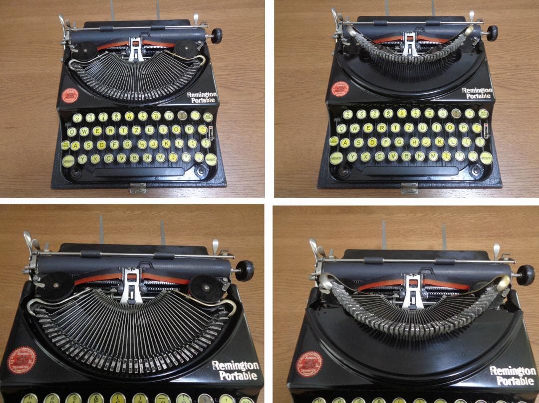実働品　Remington Portableレミントンタイプライター ドイツ仕様