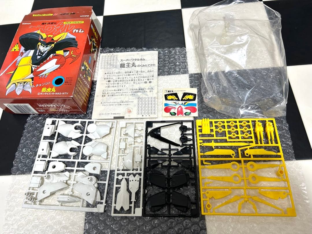 スーパーワタルガム　龍王丸　開封済　未組立　カバヤ　魔神英雄伝ワタル