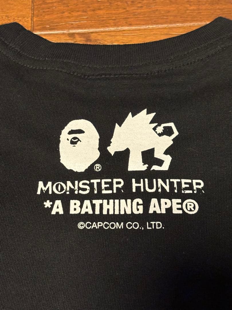 A BATHING APE ×モンスターハンター コラボ限定Tシャツ モンハン