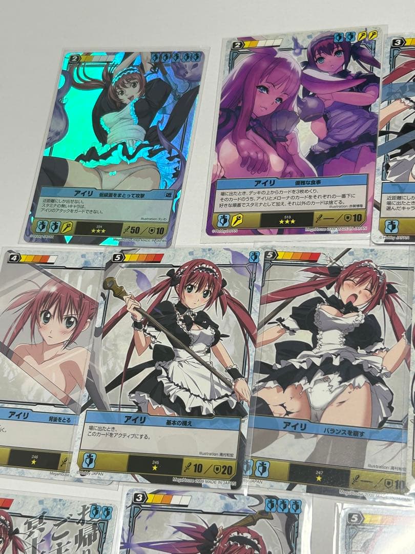 クイーンズブレイド　ザ・デュエル　アイリ　まとめ売りセット