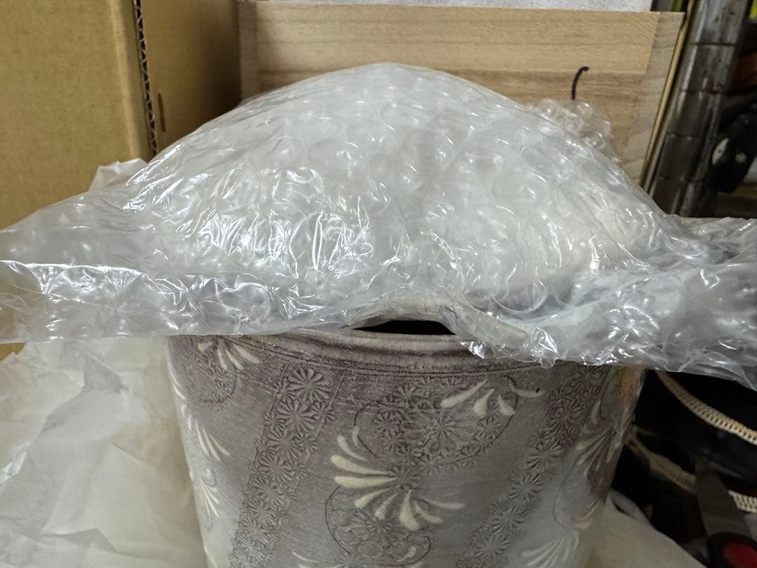 京焼 清水焼 三代目陶楽 森里陶楽 紫三島 水指 茶道具 陶楽陶苑