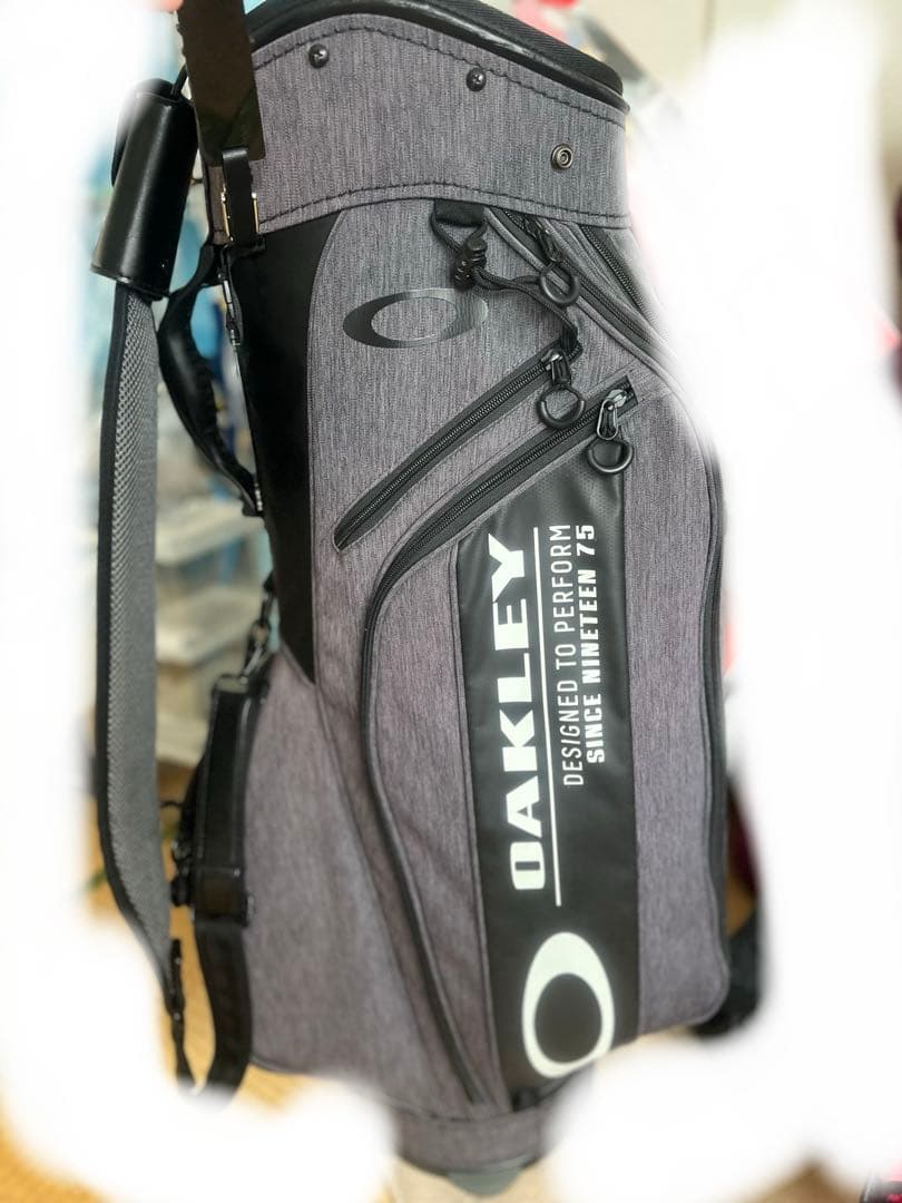 OAKLEY ゴルフバッグ グレー/ブラック