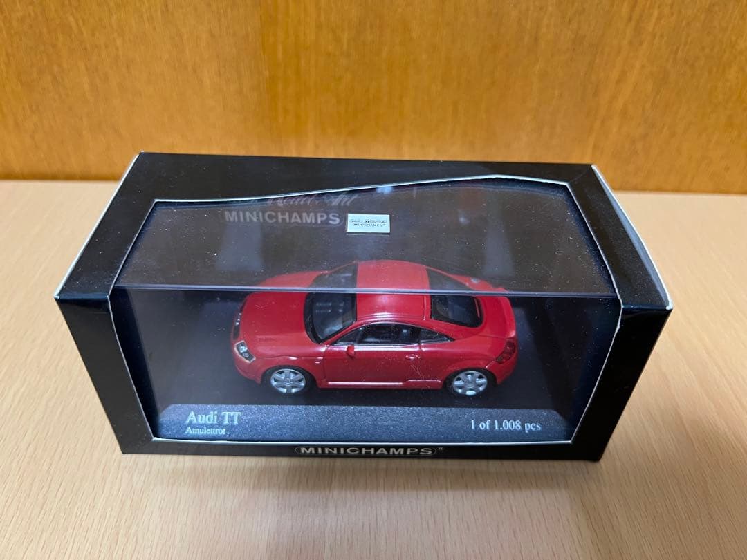 MINICHAMPS Audi TT Coupé レッド 限定1,008台