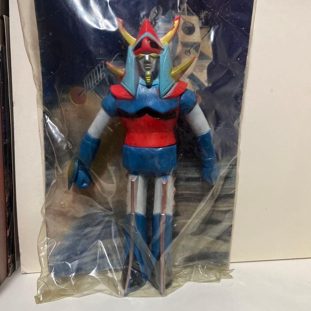 無版権 勇者ライディーン パチソフビ フィギュア 当時物 袋入り