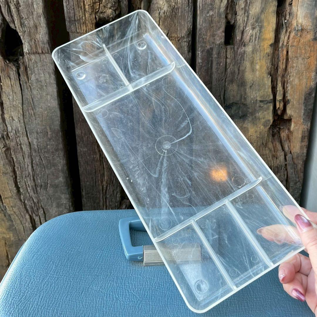 【USA vintage】スカイライナー トレインケース メイクボックス