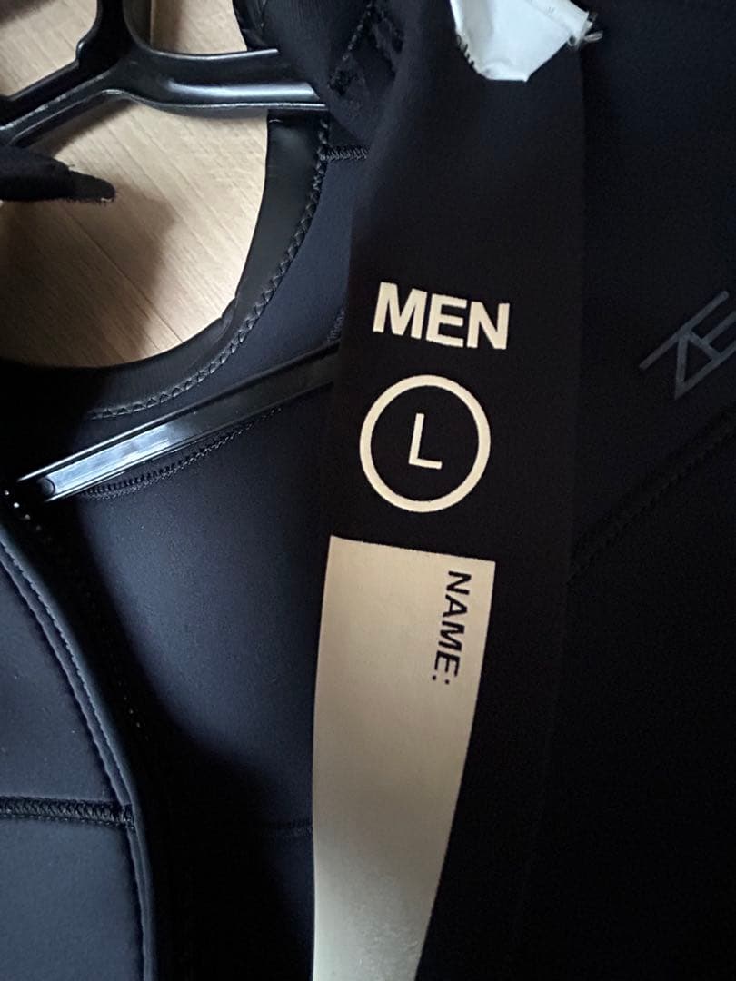 ZEAK(ジーク)ウェットスーツ フルスーツ メンズ L ブラック