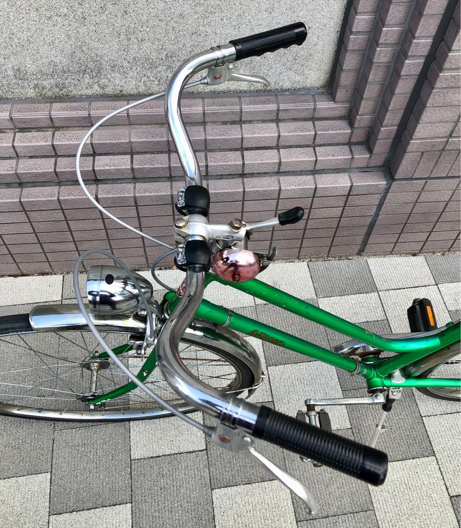 AZUKI 　自転車　ビンテージ　昭和レトロ　5段変速　27インチ　東京