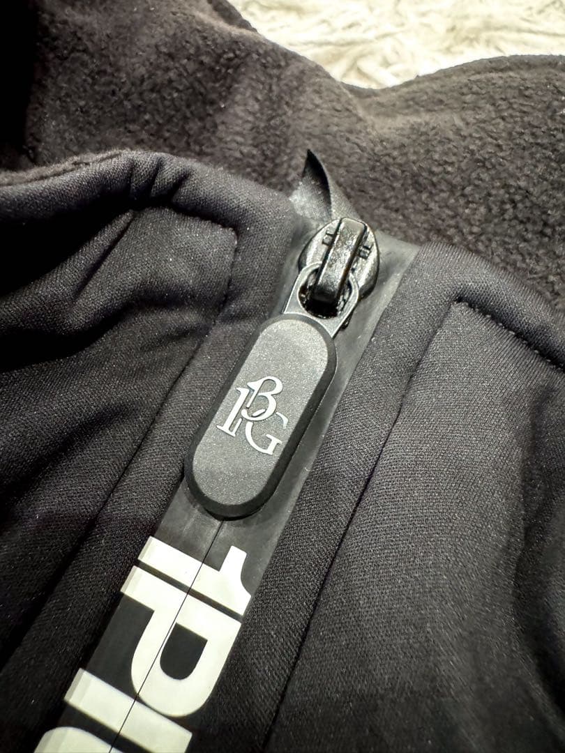 1PIU1UGUALE3 GOLF 中綿ブルゾン ブラック