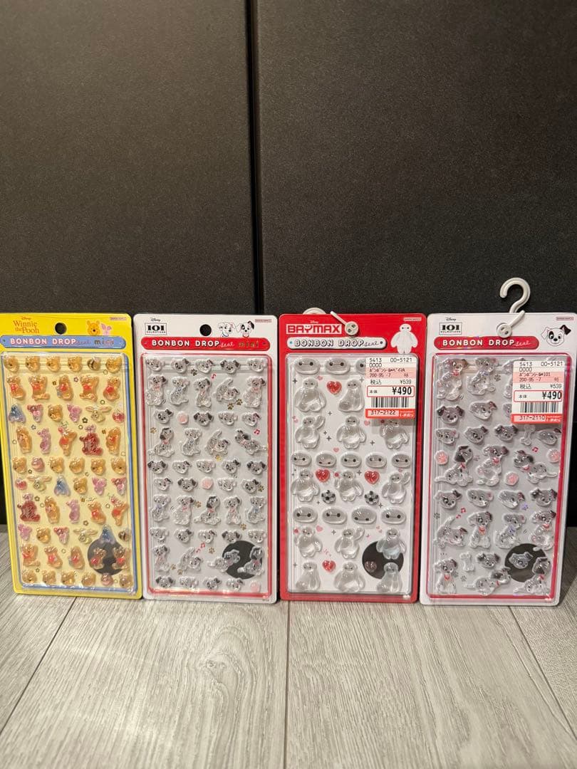 ボンボンドロップシール ディズニー