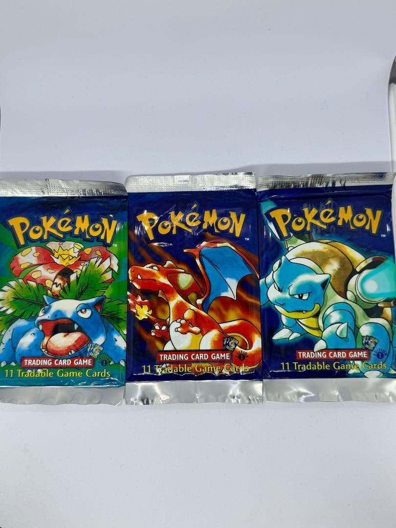 新品 ポケカ Base Set Booster Pack 1st Edition