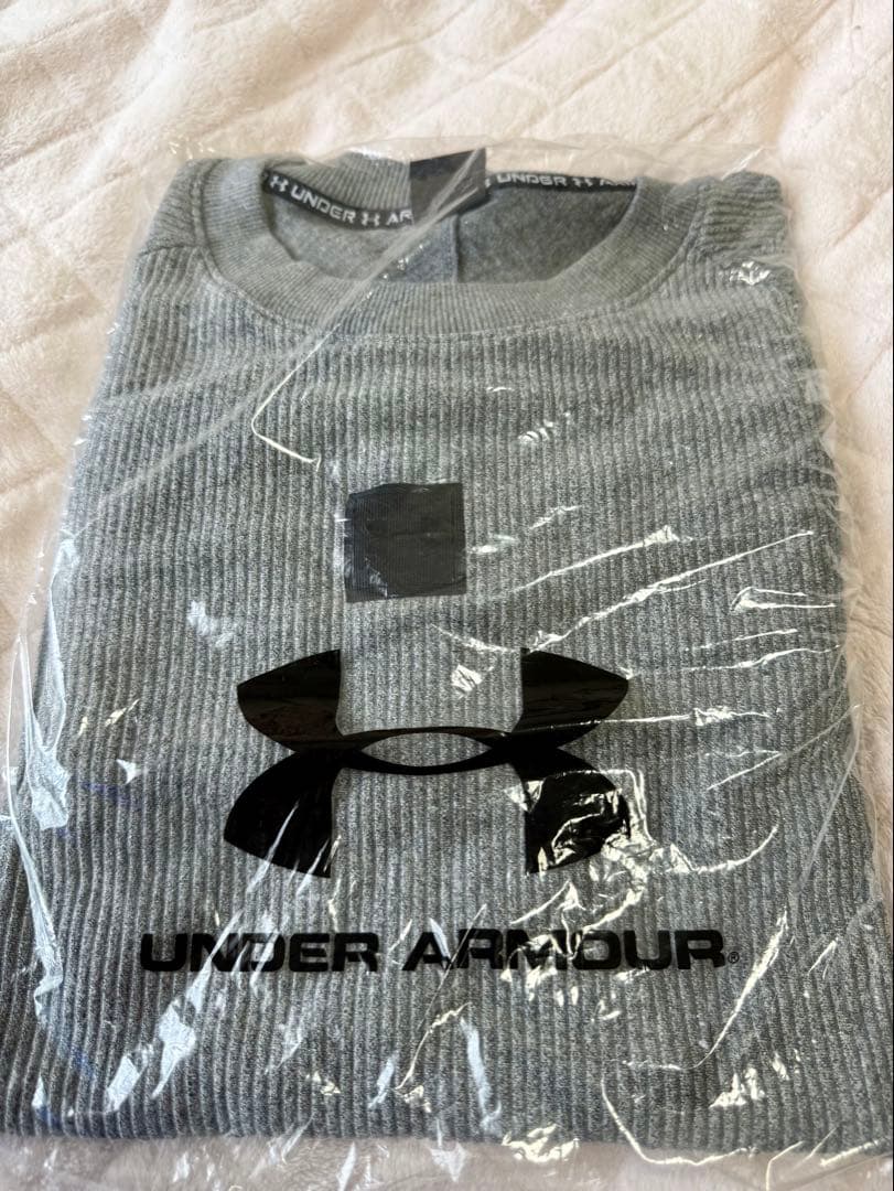 UNDER ARMOUR スウェットシャツ・パンツセット XLサイズ グレー