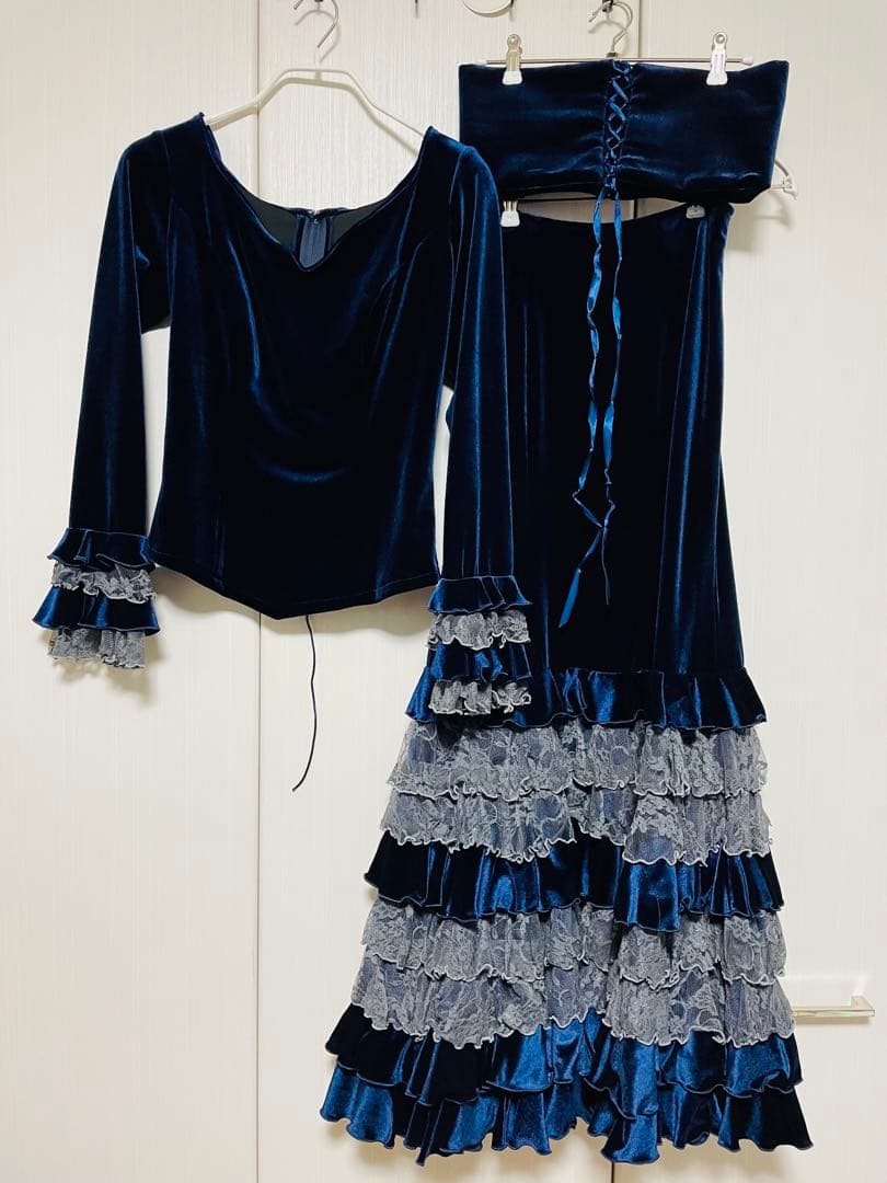 ソニアジョーンズ　フラメンコ衣装　タティアナツーピース　ベルト