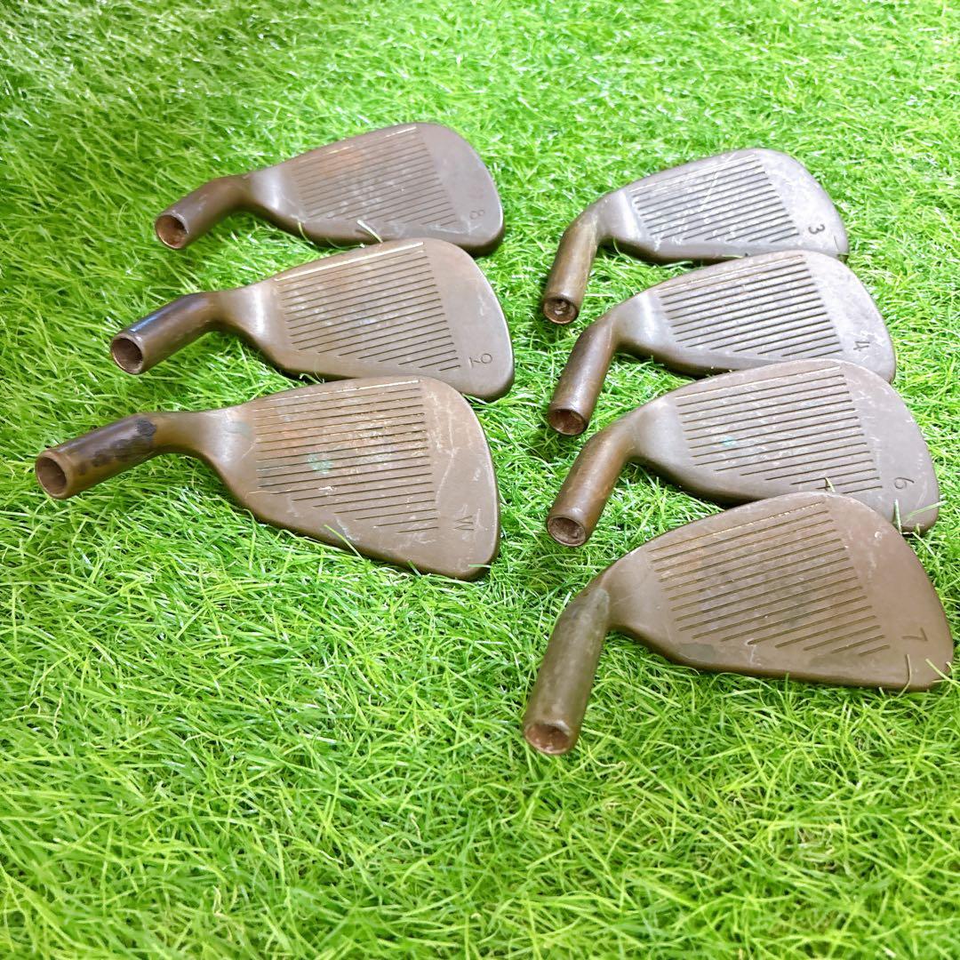 1ヘッドのみ　ベリリウムカッパー　ゴルフクラブ　メンズアイアン　ピン　右利き用