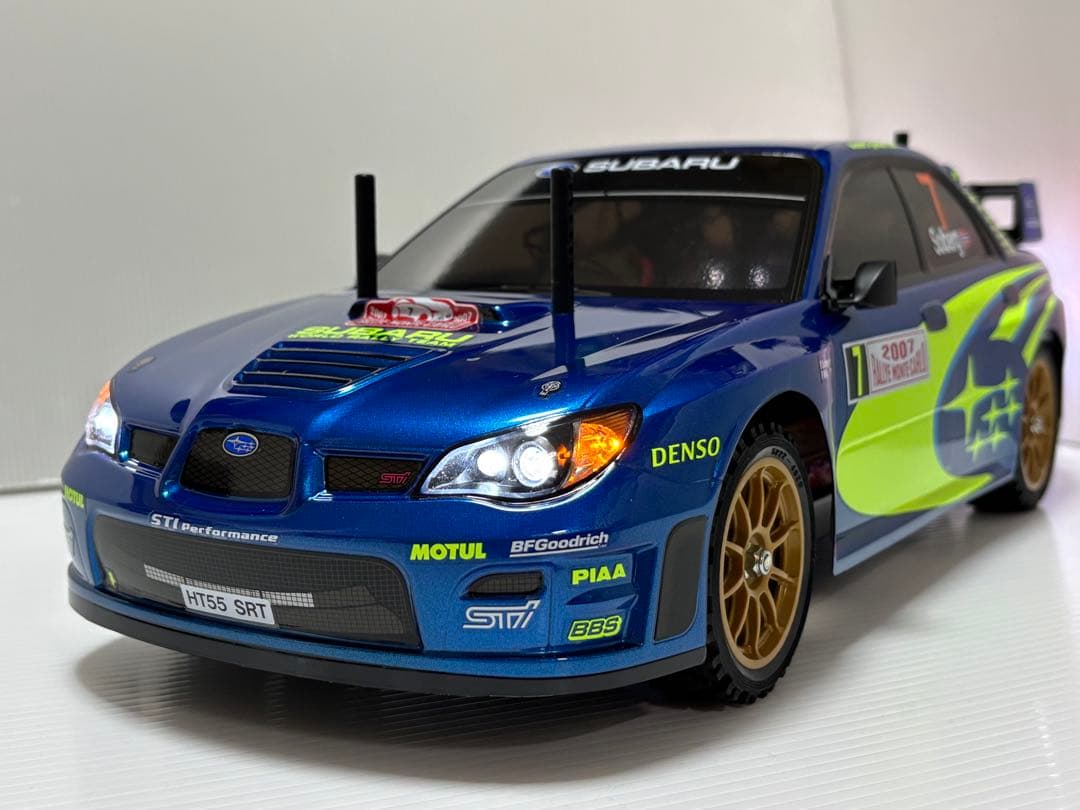 タミヤ 1/10 インプレッサ WRC モンテカルロ (TT-02)プロポ付き