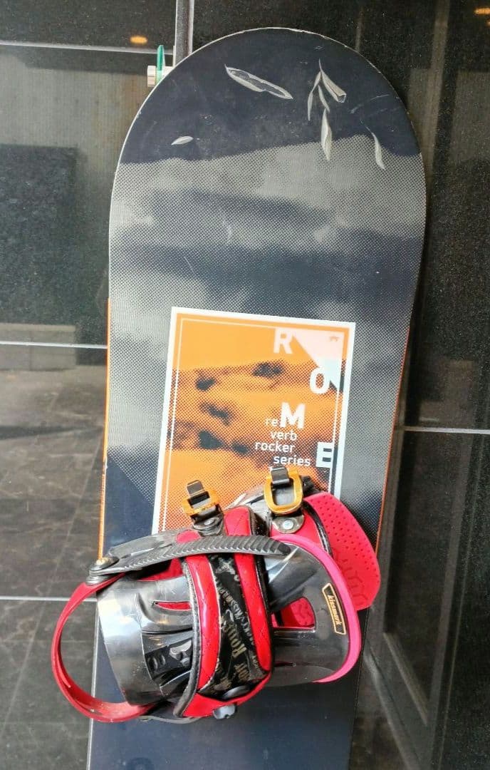 rome sds スノーボード　kissmark 154 verb rocker