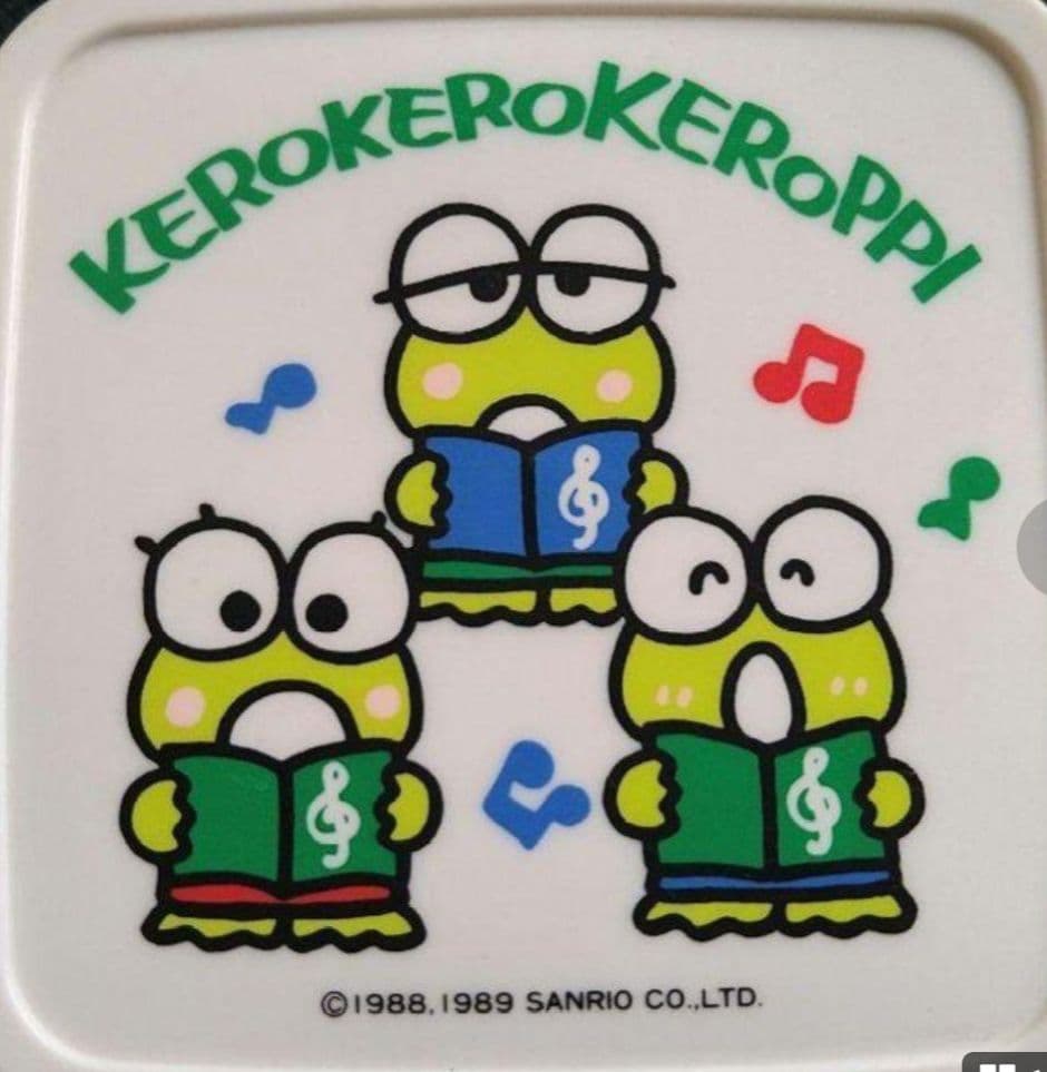 当時物　サンリオケロケロケロッピタッパー　お弁当箱